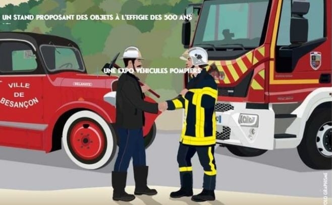 Journée spéciale 500 ans des sapeurs-pompiers