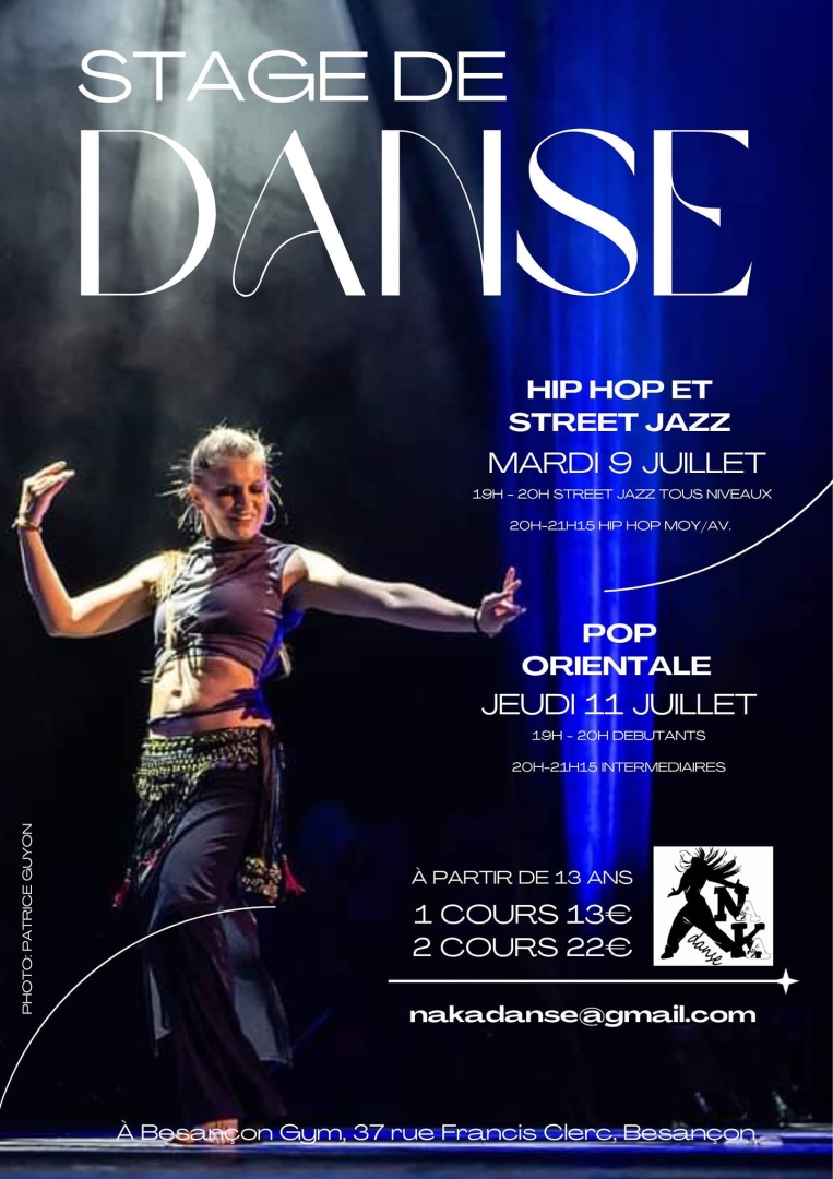 Stage de danse ados/adultes