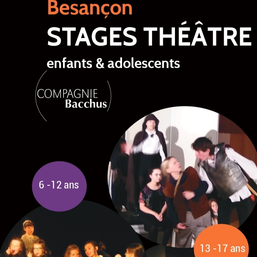 Stages de théâtre 6/12 ans et 13/18 ans